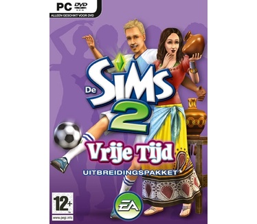 Packshot voor De Sims 2: Vrije Tijd