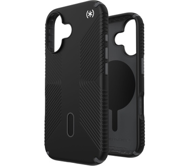 Speck Presidio2 Grip + ClickLock Apple iPhone 16 Black - with Microban