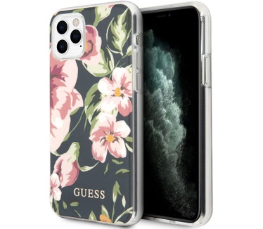 Guess Shiny Flower Hard Case iPhone 11 Pro Max (6.5") Design N.3  Multi-color