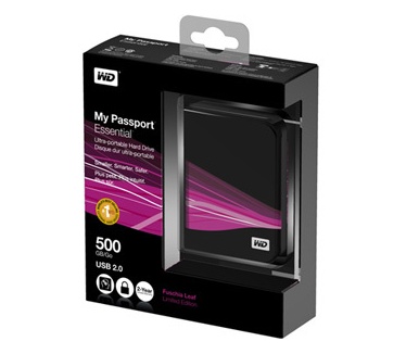 WD My Passport Essential WDBAAA5000AD1  500GB Paars