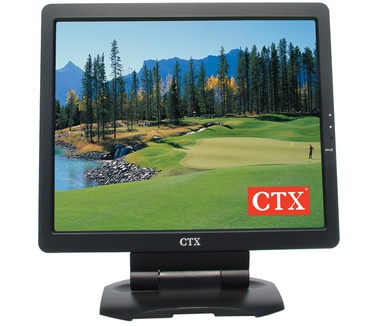 CTX  X761A  (17", 8ms, D-Sub, Speakers, Zwart)