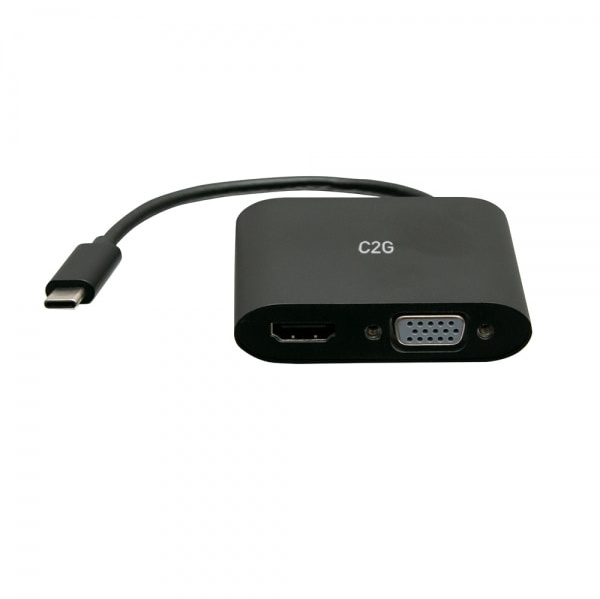 Club 3D USB Gen1 Type-C/-A to Dual HDMI (4K/30Hz) / VGA (1080/60Hz
