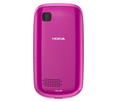 Nokia Asha 200 Roze