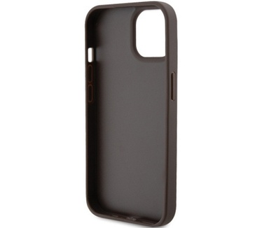 Guess 4G Triangle Logo Back Case - iPhone 15 Plus (6.7") - Bruin Bruin