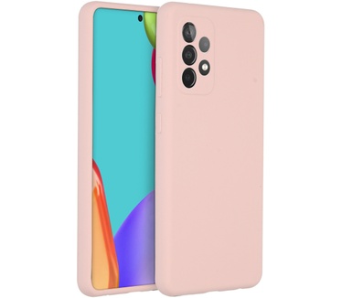 Accezz Liquid Silicone Backcover Samsung Galaxy A52(s) (5G/4G) - Roze