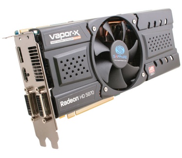 Sapphire TOXIC HD5870 2GB GDDR5 PCIE