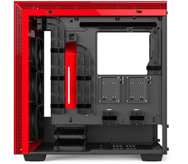 NZXT H700i Rood/Zwart