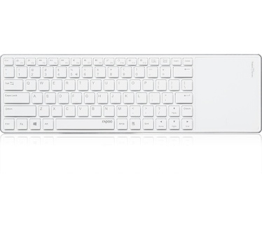 Rapoo E2800P Wireless Touch Keyboard Wit/Blauw