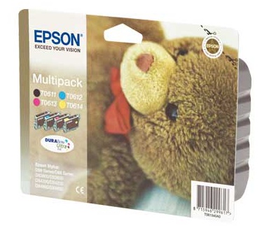 Epson Multipack 4-kleur T0615 DURABrite Ultra Ink