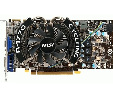 MSI R4770 CYCLONE 512MB DDR5 PCI-E