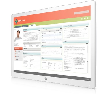 HP Healthcare Edition HC241p Wit