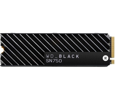 WD Black NVMe SSD SN750 1TB (met heatsink)