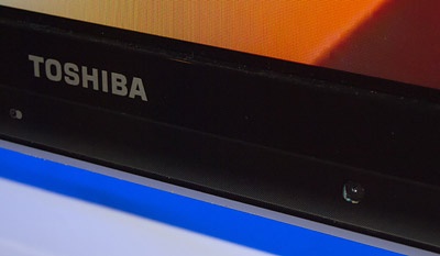Toshiba Regza UL863 gezichtsherkenning camera in de bezel
