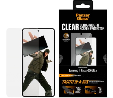 PanzerGlass PanzerGlass® Screen Protector Samsung Galaxy S26 Ultra | Ultra-Wide Fit w. FASTFIT IN-A-BOX