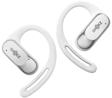 Shokz OpenFit Air - Open-ear - Sporthoofdtelefoon - Draadloze Oortjes - Wit