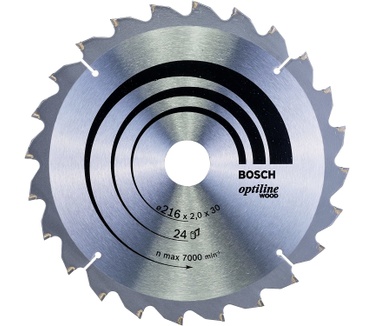 Bosch Optiline Wood Cirkelzaagbladen