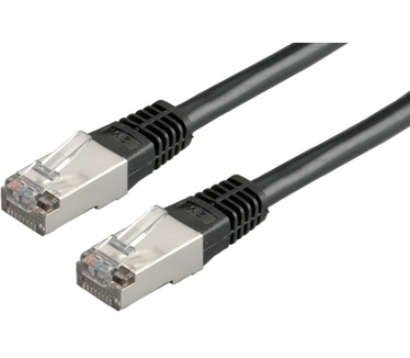 Roline S/FTP Patchkabel Cat 5e, zwart 10,0m