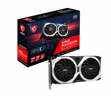 MSI Radeon RX 6750 XT MECH 2X 12G OC