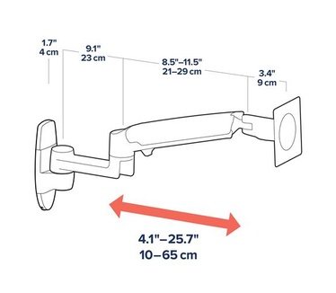 Ergotron LX Wall Monitor Arm