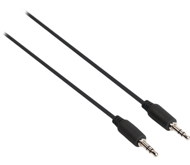 Sweex Stereo audio kabel 3.5 mm male - male 1.00 m zwart