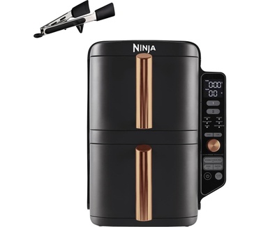 Ninja Double Stack XL 2-Drawer Air Fryer 9.5L Koper/Zwart
