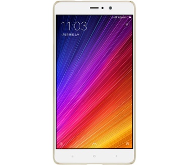Nillkin Frosted Shield Hard Case voor Xiaomi 5S Plus - Goud Goud