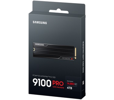 Samsung 9100 Pro, met heatsink 4TB