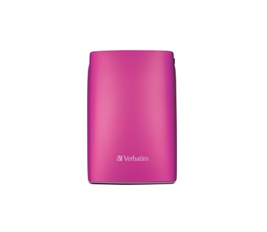 Verbatim Store'n'Go Portable Hard Drive 320GB Roze
