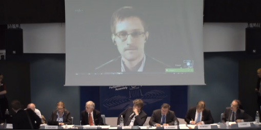 Snowden Raad van Europa