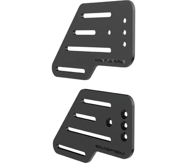 SIMGASM Wheelmount side plate large - Zwart