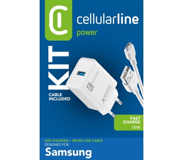 Cellular Line ACHSMKIT15WMUSBW (Galaxy S8, S8 Plus, Galaxy S7, Galaxy S7 Plus Gala)