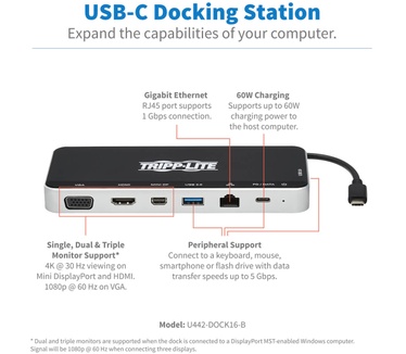 Tripp-Lite U442-DOCK16-B