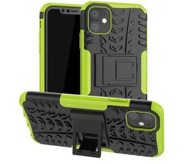 qMust Apple iPhone 11 Rugged Hybrid Hoesje Groen