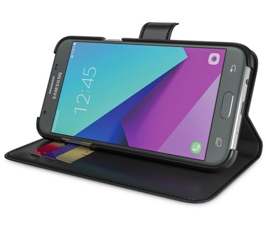 BeHello Samsung Galaxy J3 (2017) Wallet Case Black