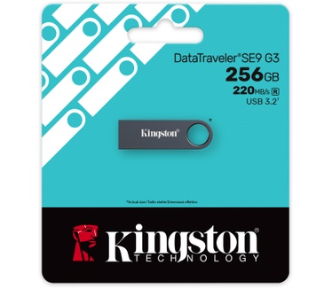 Kingston 256GB DataTraveler SE9 G3 - Dark Nickel