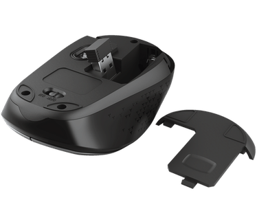 Trust Yvi Wireless Mouse dual mode Zwart