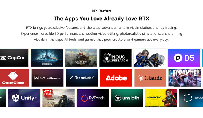 Nvidia RTX Spark-apps