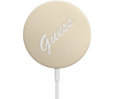 Guess Draadloos Magnetisch Laadstation (15W) - Goud