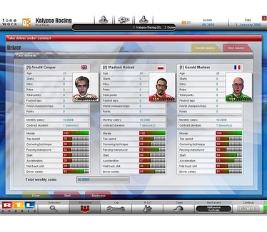 Racing Team Manager