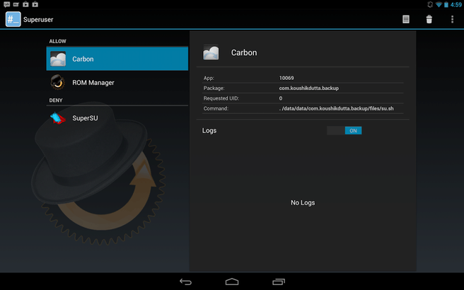Superuser CyanogenMod