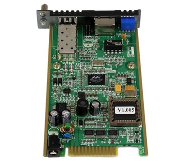Startech.com Gigabit ethernet glasvezel mediaconverterkaartmodule met open SFP-sleuf