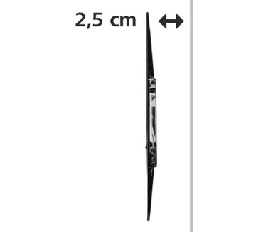 Hama "Ultraslim" FIX TV Wall Bracket, 3 stars, XL, 229 cm (90"), black