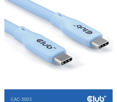 Club 3D USB C cable blue