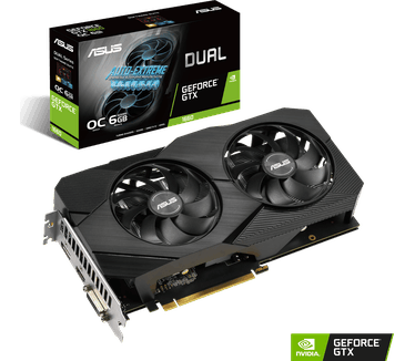 Asus Dual GeForce GTX 1660 6GB OC Edition GDDR5 EVO