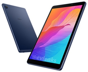 Huawei MatePad T 8"-render, bron: Evan Blass, EvLeaks