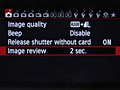 Canon EOS 6D menu