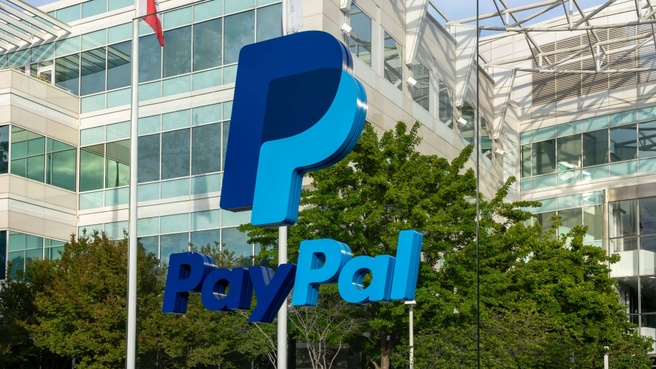 PayPal-hoofdkwartier digitaal betalen betaaldienst. Bron: JHVEPhoto / Getty Images