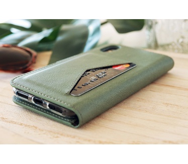 Mobiparts Classic Wallet Case Galaxy A70 Stone Green
