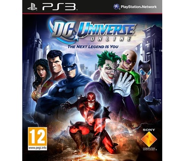 Packshot voor DC Universe Online