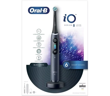 Oral-B Speciale Editie iO - 8 - Elektrische Tandenborstel - Black Onyx